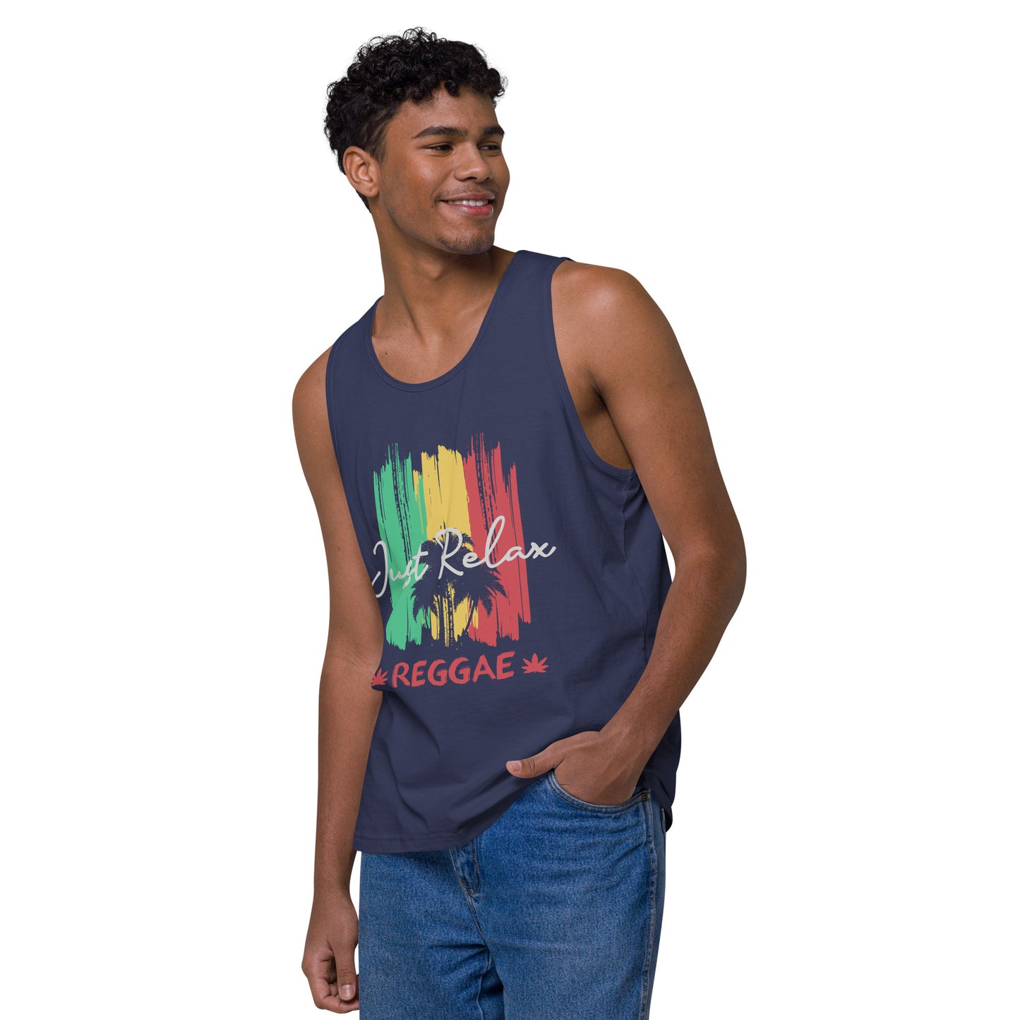 Reggae Men’s premium tank top copy