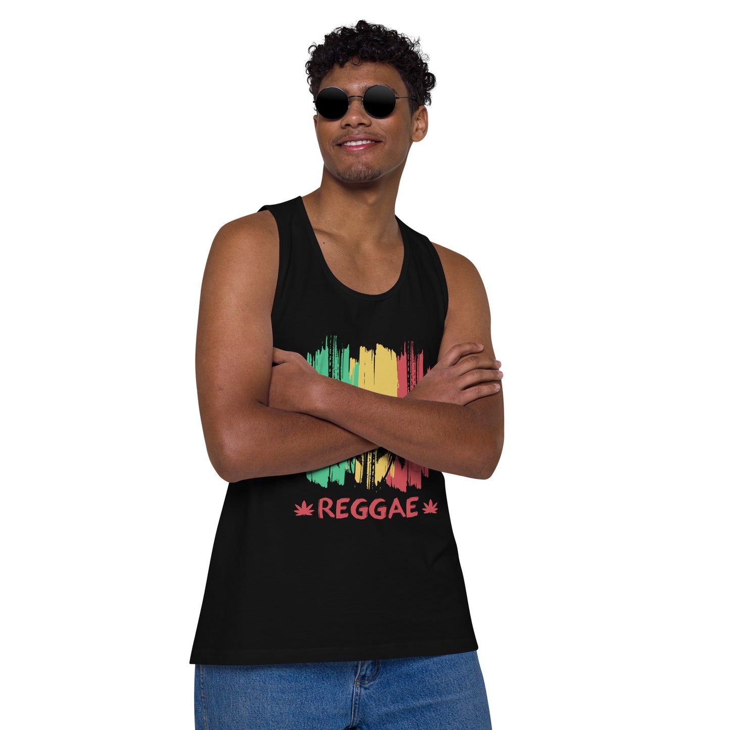 Reggae Men’s premium tank top copy