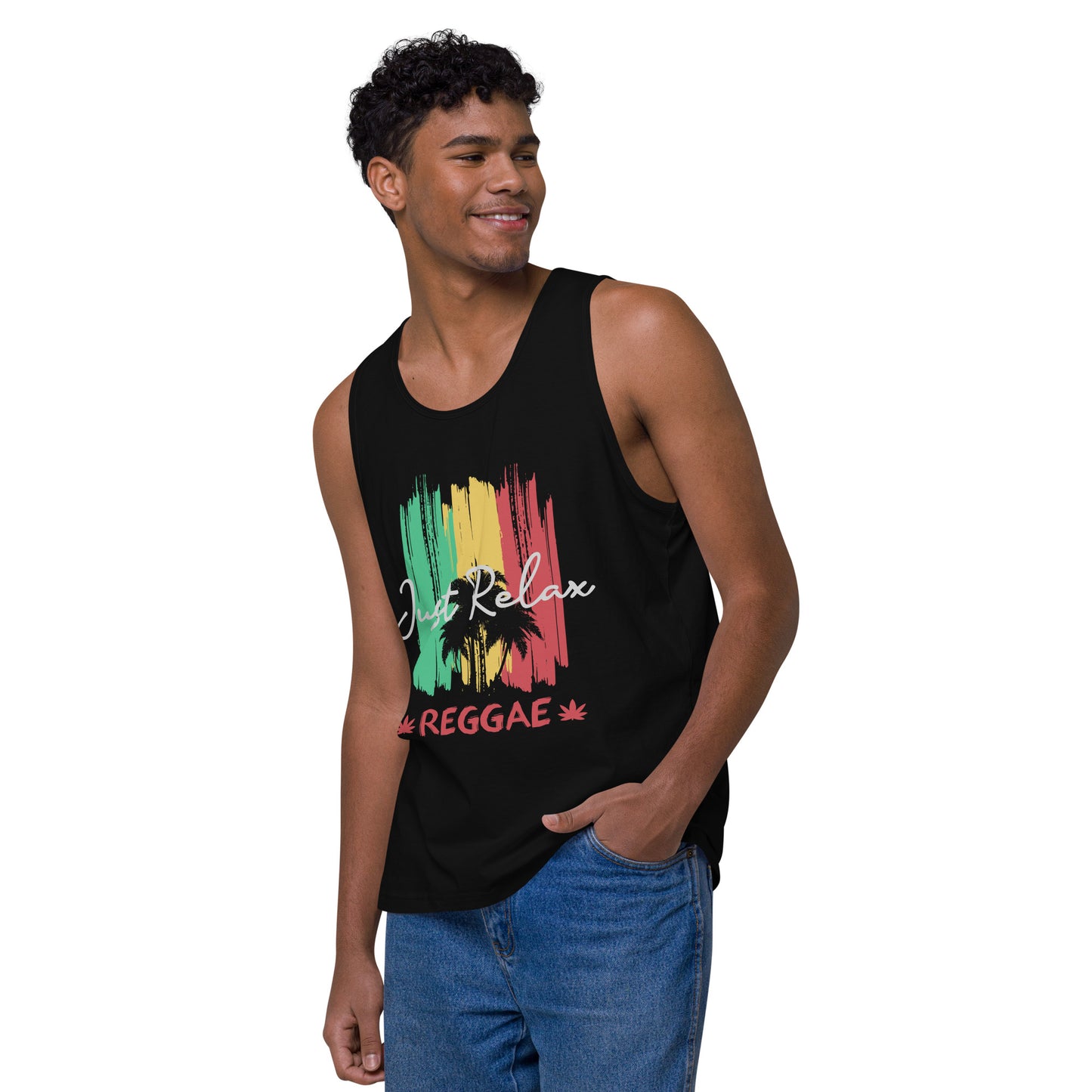 Reggae Men’s premium tank top copy
