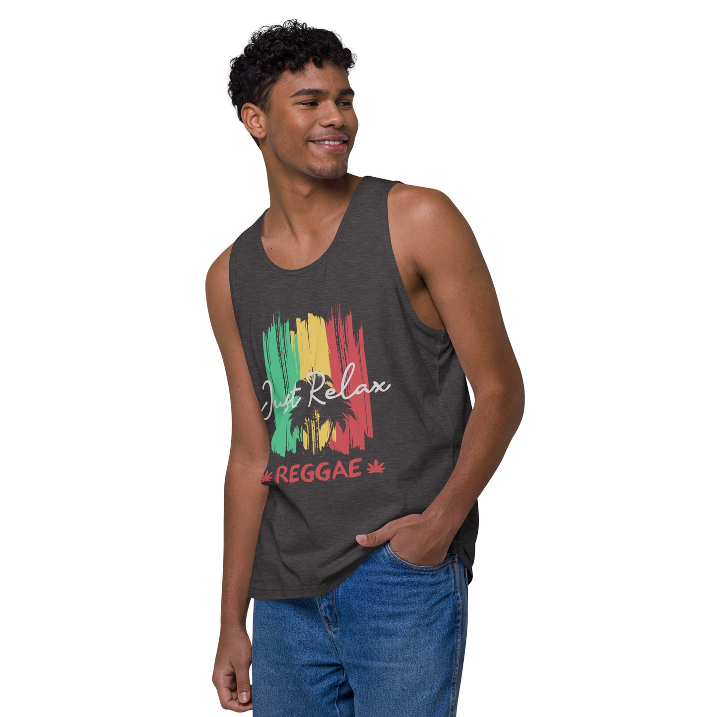 Reggae Men’s premium tank top copy