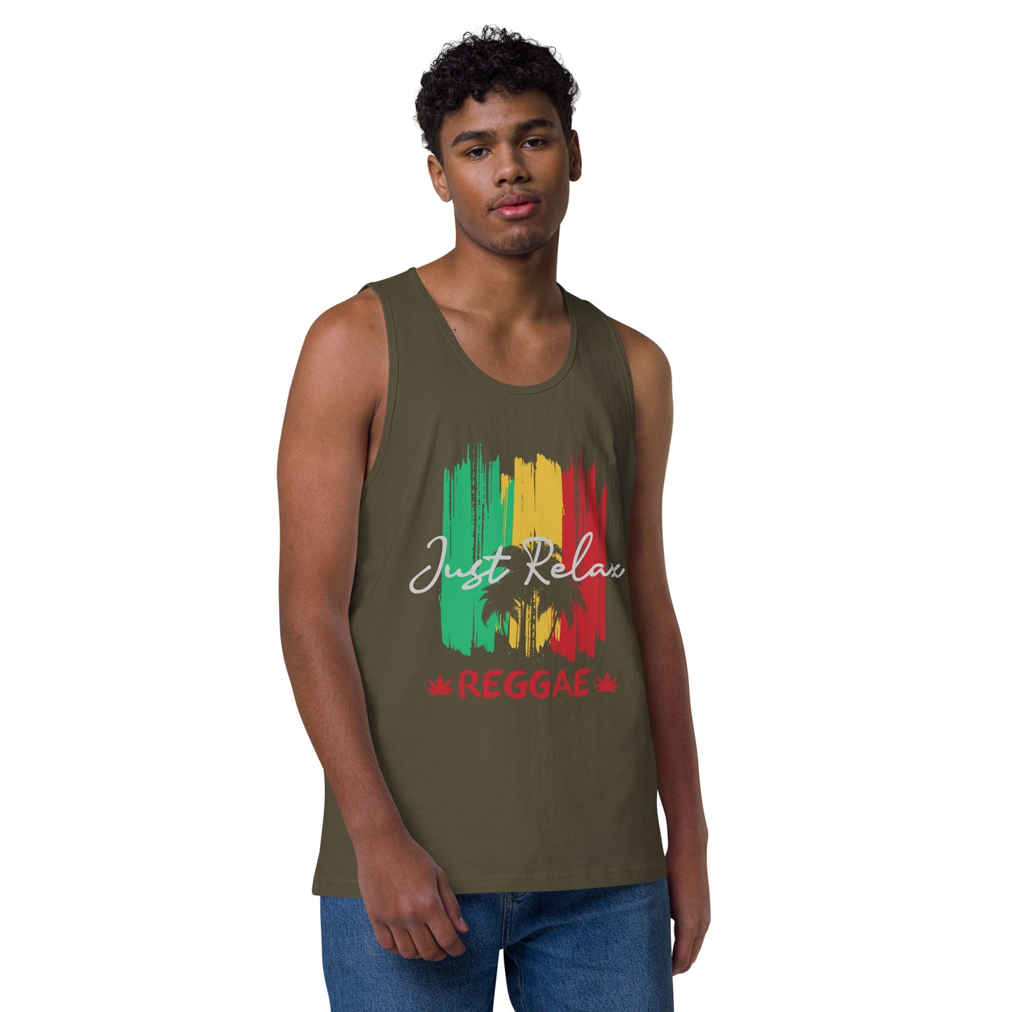 Reggae Men’s premium tank top copy