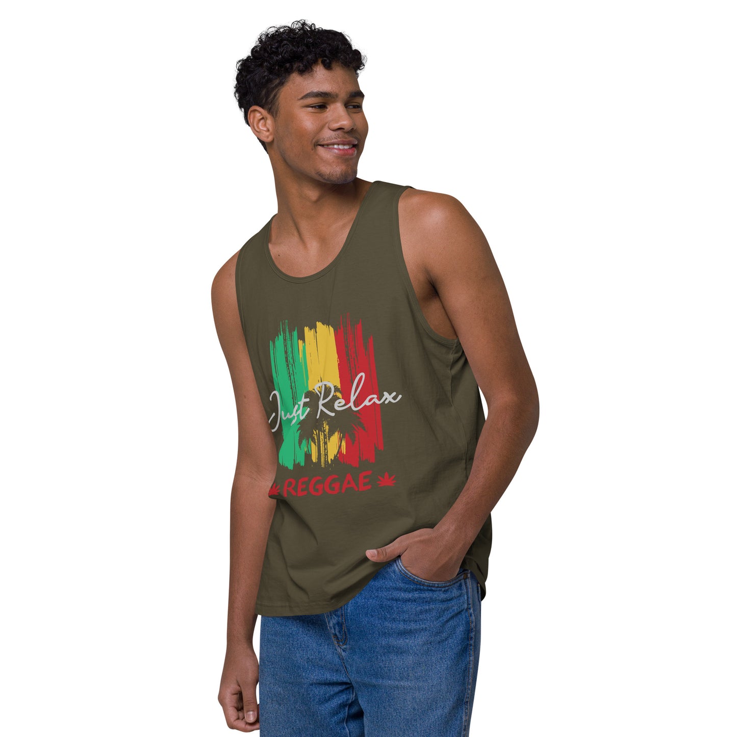 Reggae Men’s premium tank top copy