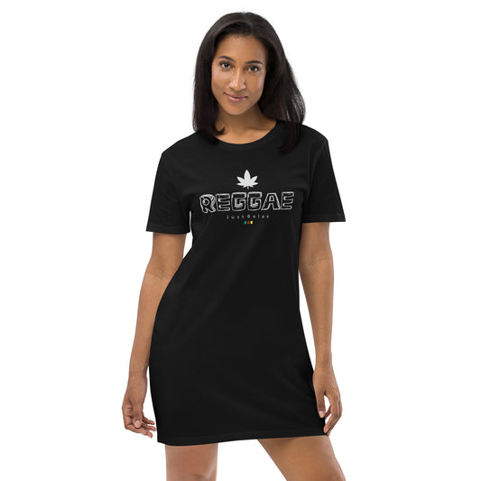 Reggae Organic cotton t-shirt dress