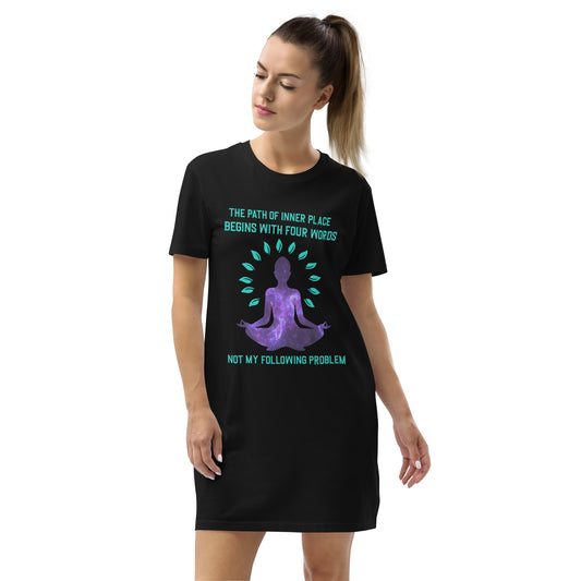 Inner Peace Organic cotton t-shirt dress