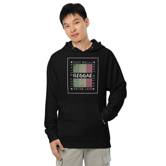 Reggae Unisex midweight hoodie