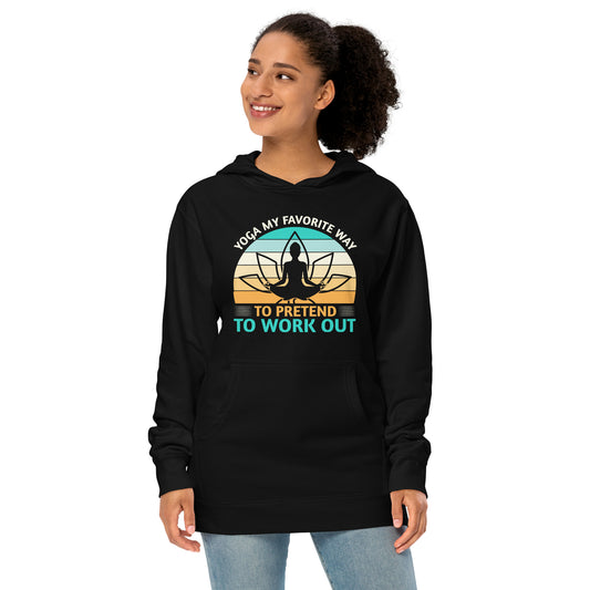 Pretend To Workout Unisex midweight hoodie