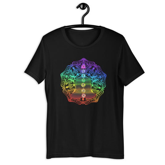 7 Chakras Unisex t-shirt