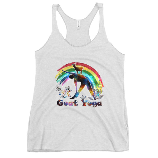 Goat Yoga Women's Racerback Tank