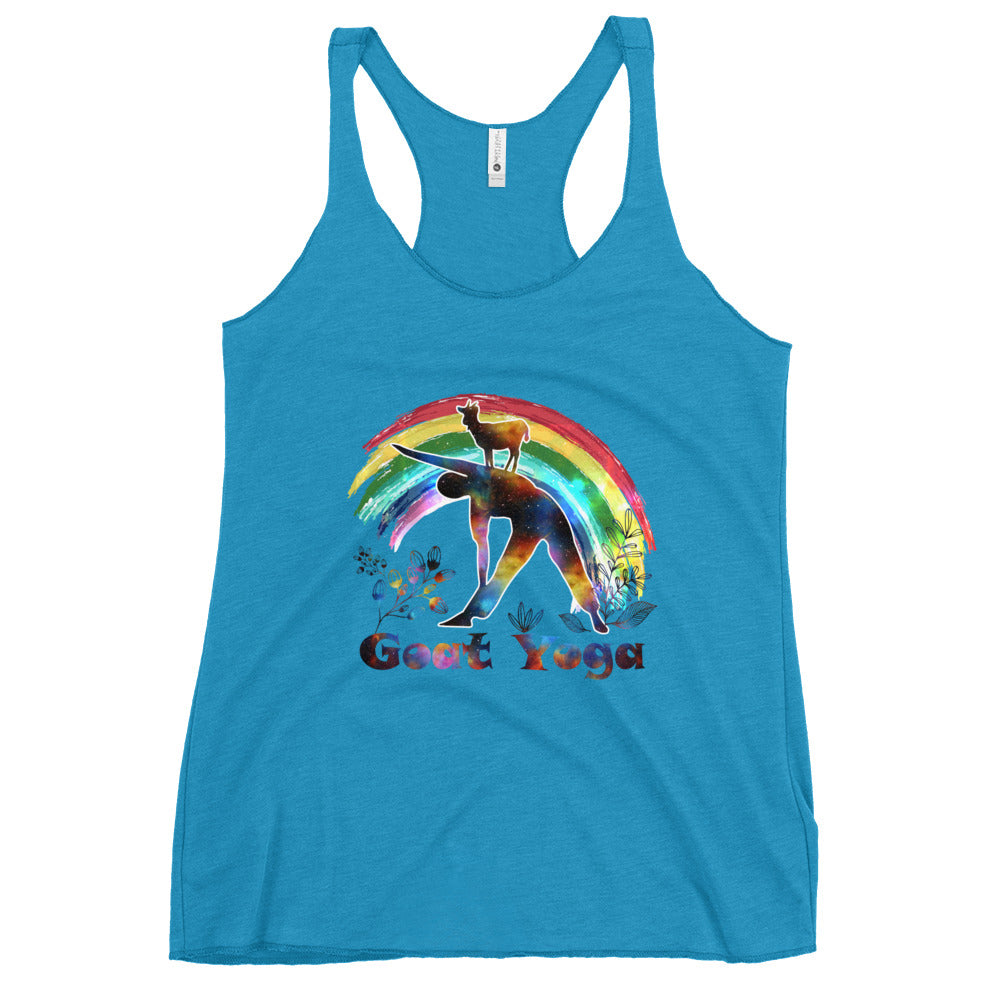 Goat Yoga Women's Racerback Tank